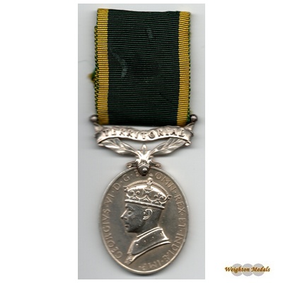 (image for) Efficiency Medal – Territorial - CFN. E J Addis